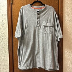 Duluth Trading Co Men's Spillfighter Henley T-Shirt with Pocket Size 2XL